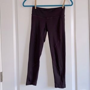 Plum purple leggings